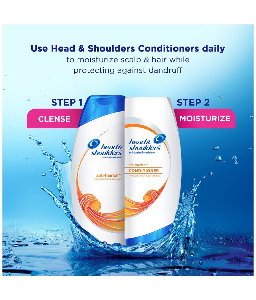 Head & Shoulders Anti Hair Fall Shampoo 340 ml: Buy Head & Shoulders Anti  Hair Fall Shampoo 340 ml at Best Prices in India - Snapdeal