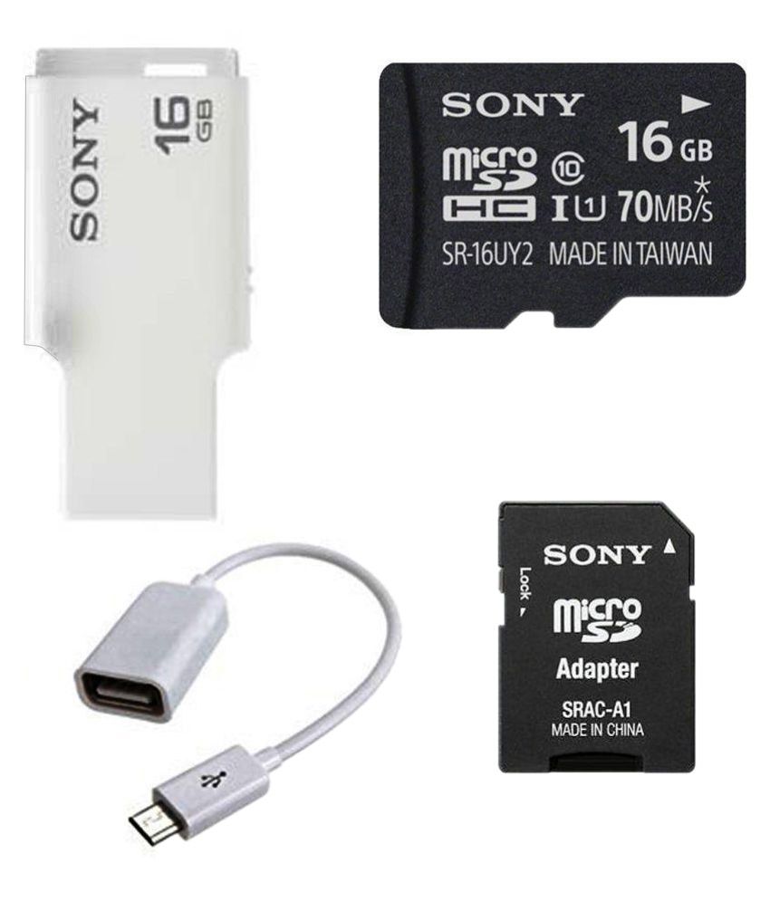     			Sony 16 GB Class 10 Memory Card