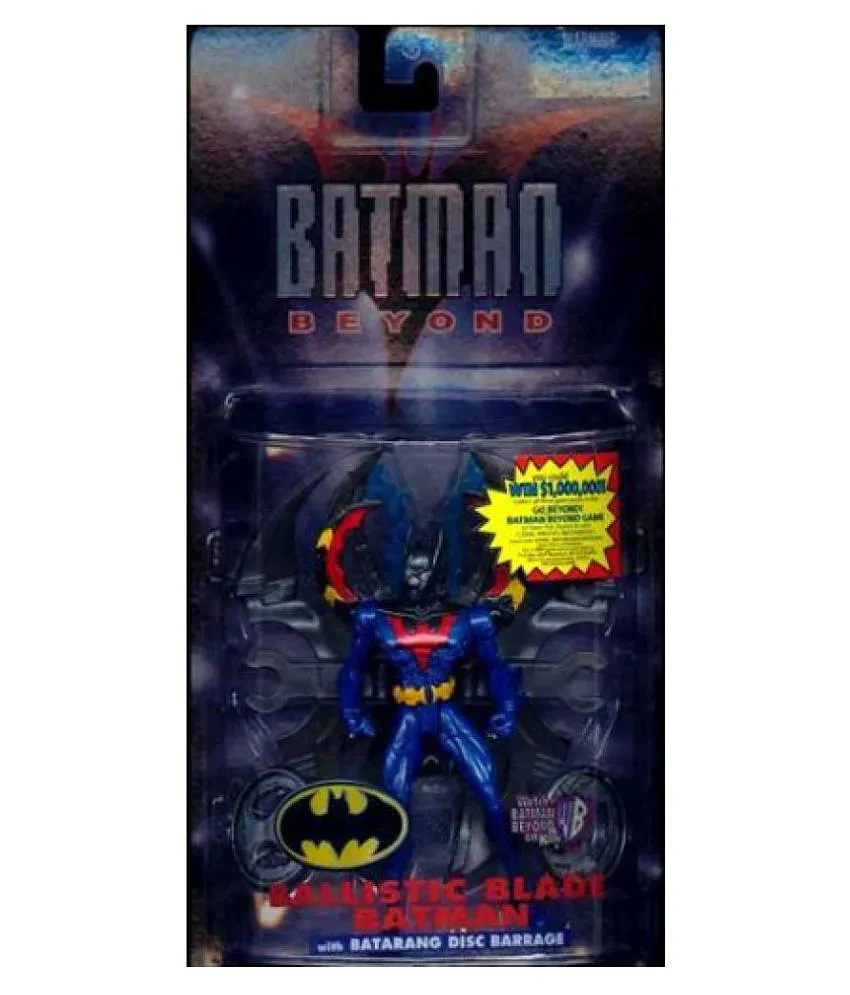 1999 Action Figure ** Ballistic Blade Batman with Batarang Barrage