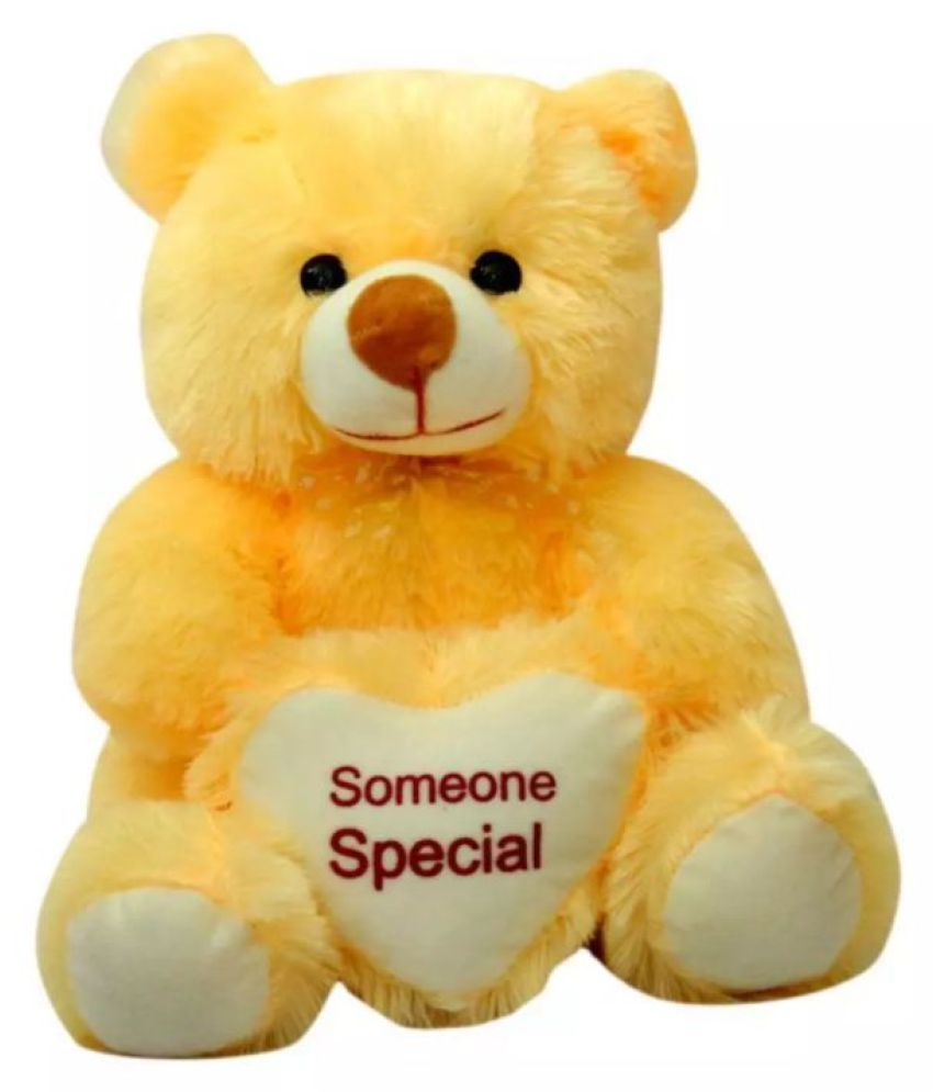 yellow and blue teddy bear