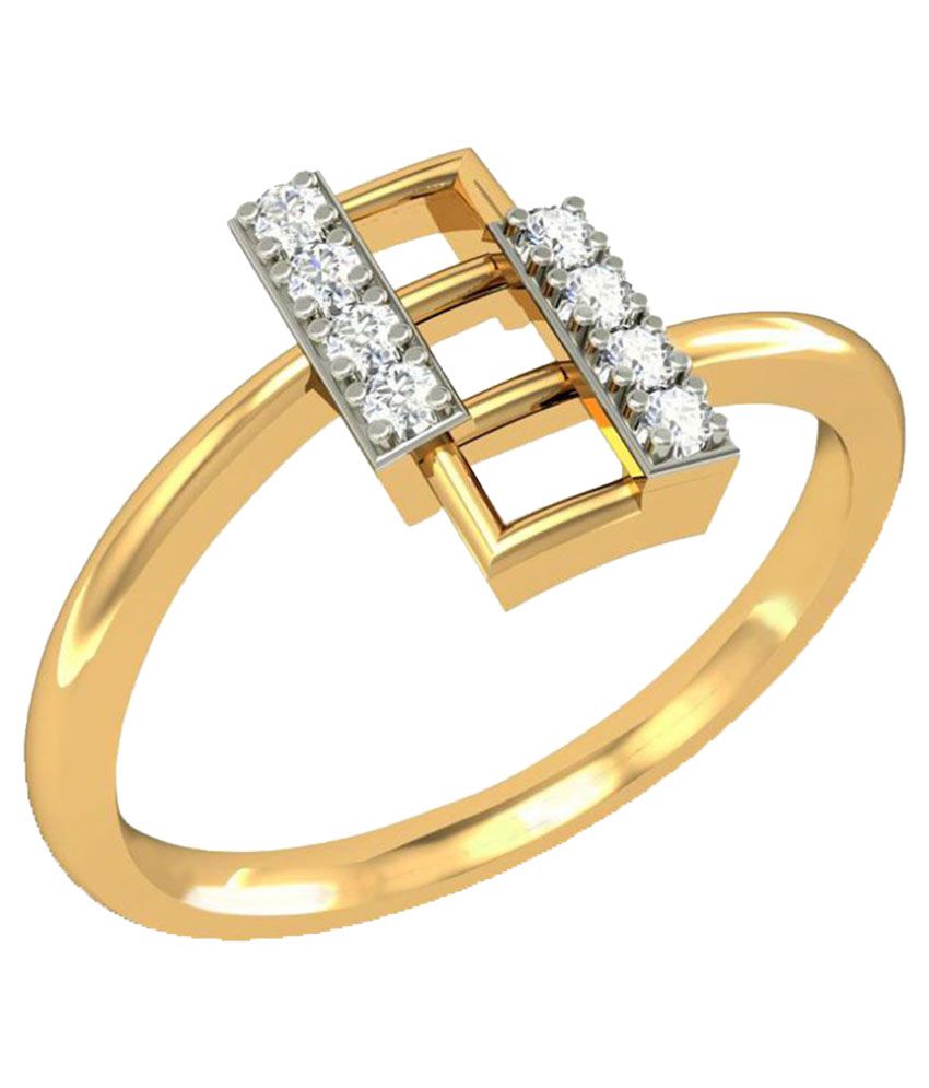 Shuddhi 18k Gold Diamond Ring Snapdeal price. Rings Deals at Snapdeal