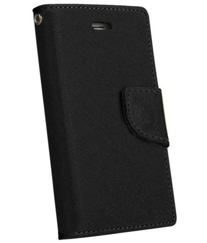 Vivo Y21 Flip Cover by Black Flip Covers Online at Low