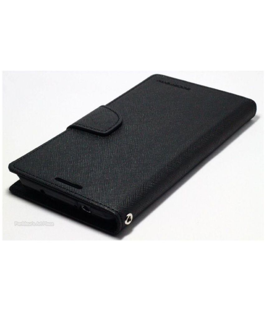 Vivo Y21 Flip Cover by Black Flip Covers Online at Low