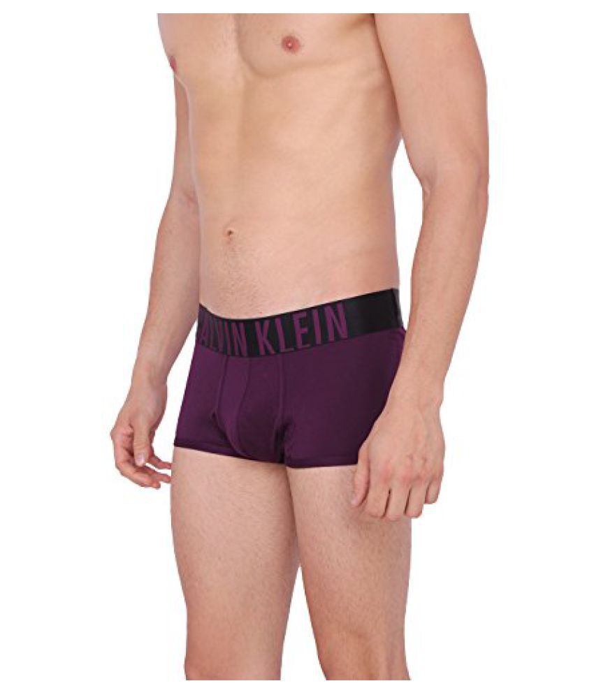 Calvin Klein Men's Underwear Purple Trunk - Buy Calvin Klein Men's Underwear  Purple Trunk Online at Low Price in India - Snapdeal
