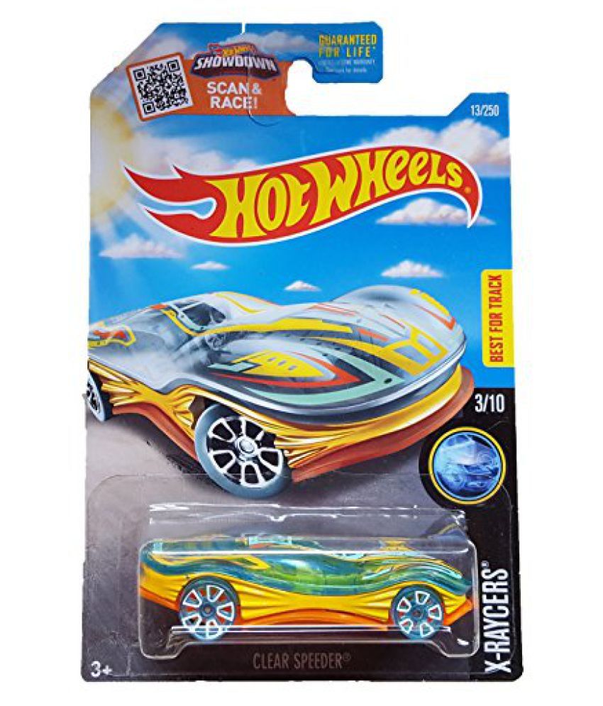 hot wheels clear speeder price