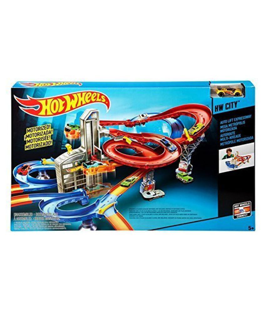 hot wheels auto lift expressway mega metropolis