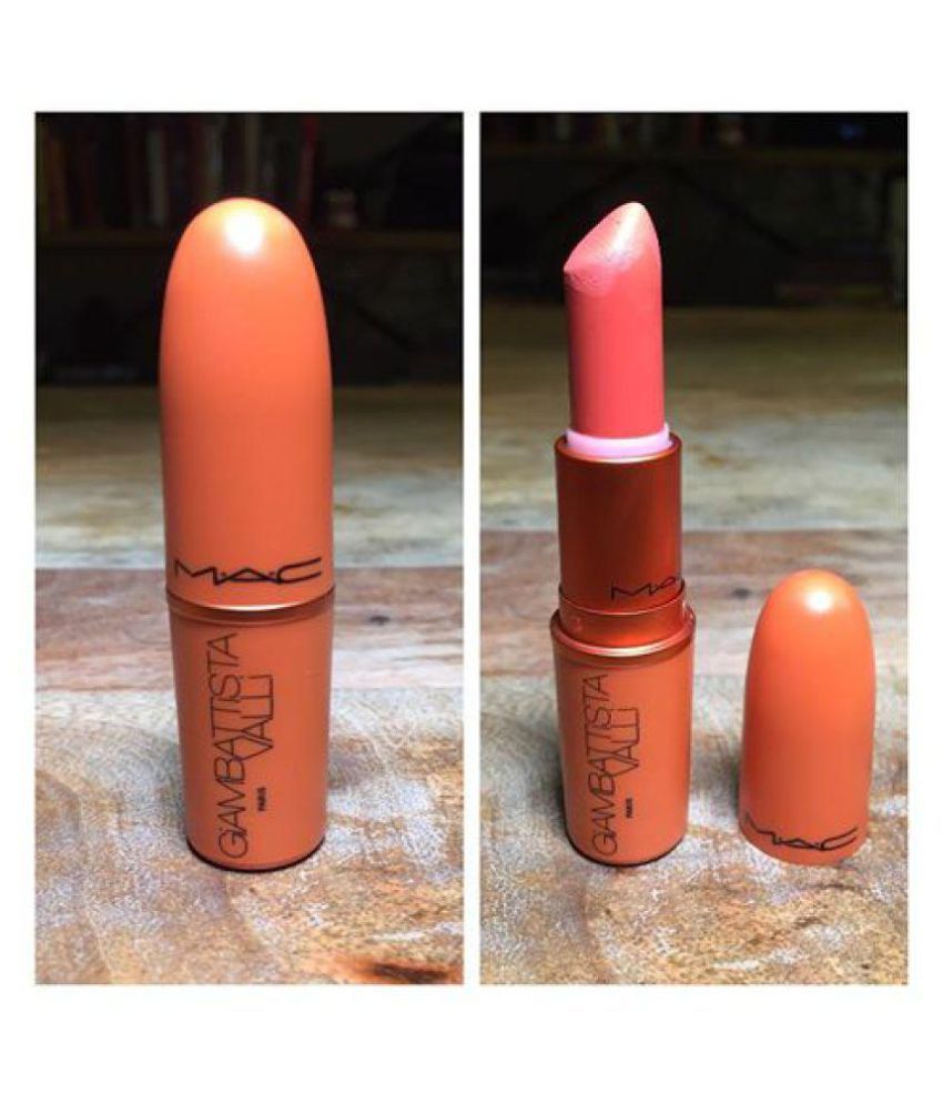 Mac Lipstick Orange fresh salmon 3 gm Buy Mac Lipstick Orange fresh