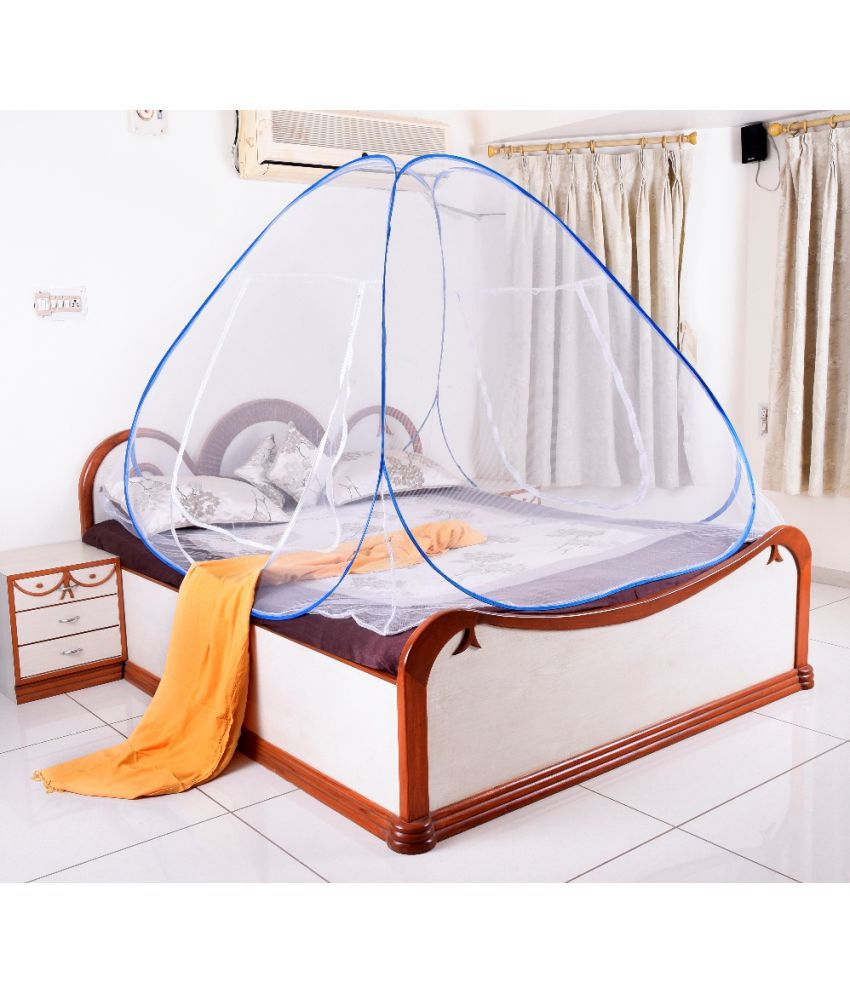     			Riddhi Mosquito Net Double Cream Plain Mosquito Net