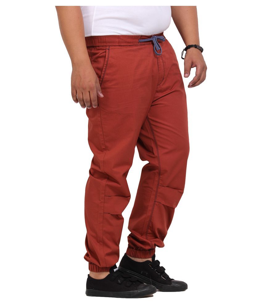 joggers orange