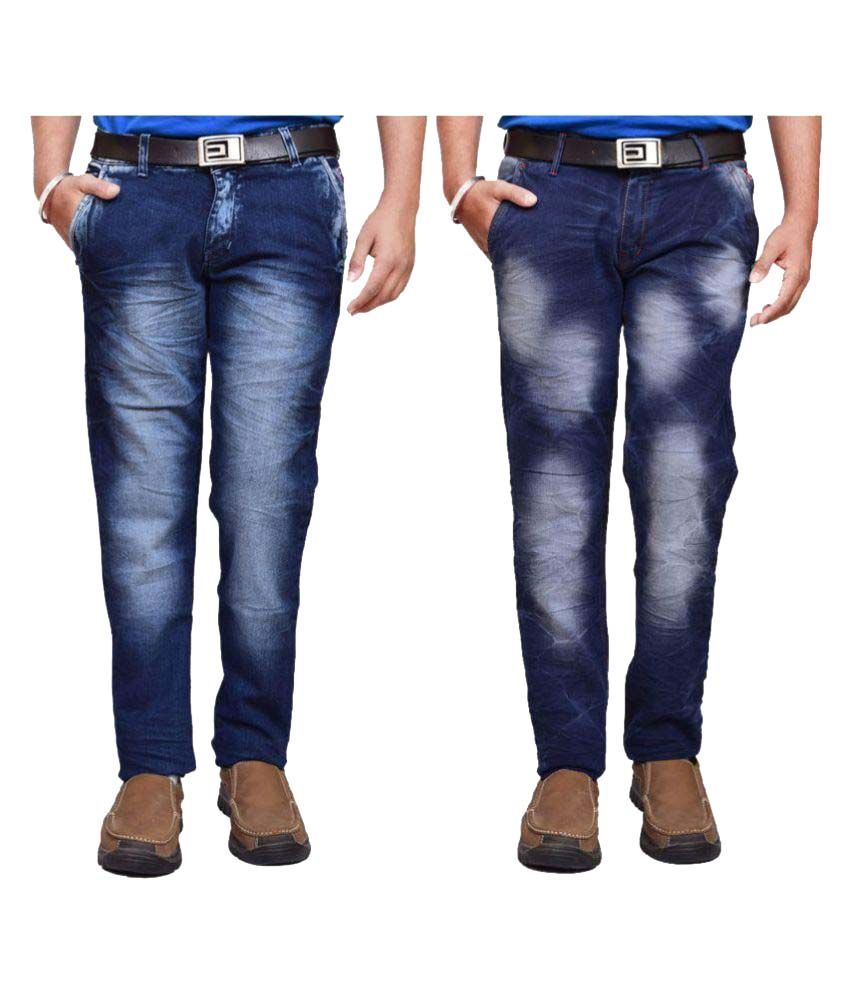     			British Terminal Blue Slim Jeans