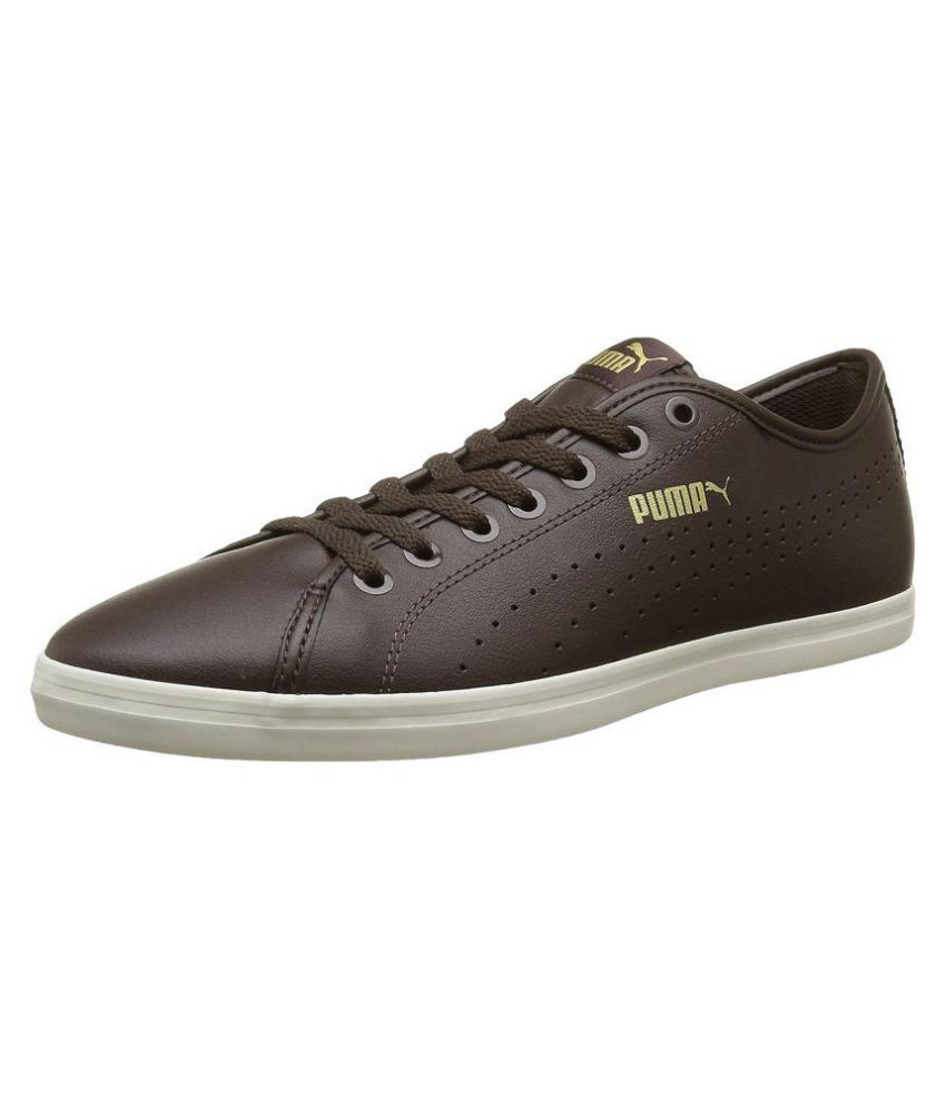 Puma Elsu V2 Perf Sl Sneakers Brown Casual - Buy Puma Elsu Perf Sl Sneakers Brown Casual Shoes Online at Best Prices India on Snapdeal