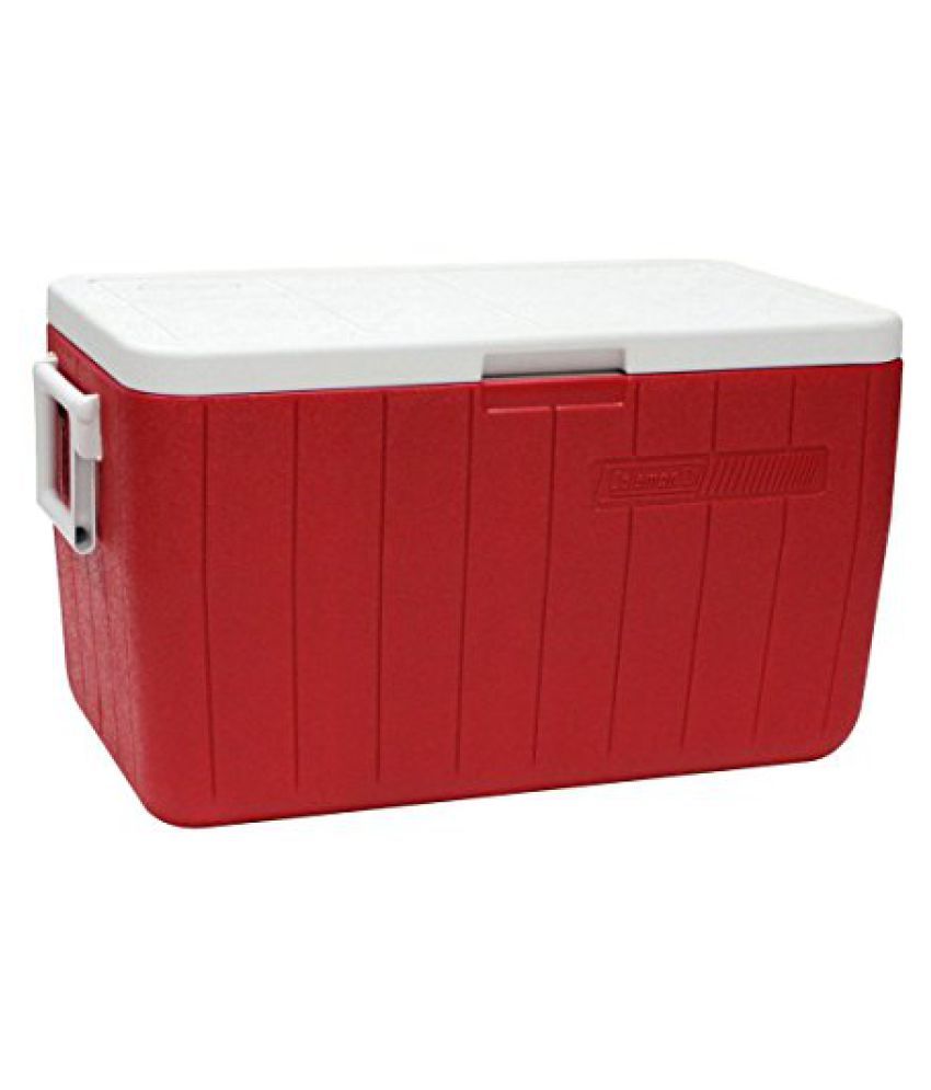 Coleman 48Qt/45.50 Liter Cooler No Tray (Red) Buy Online at Best Price