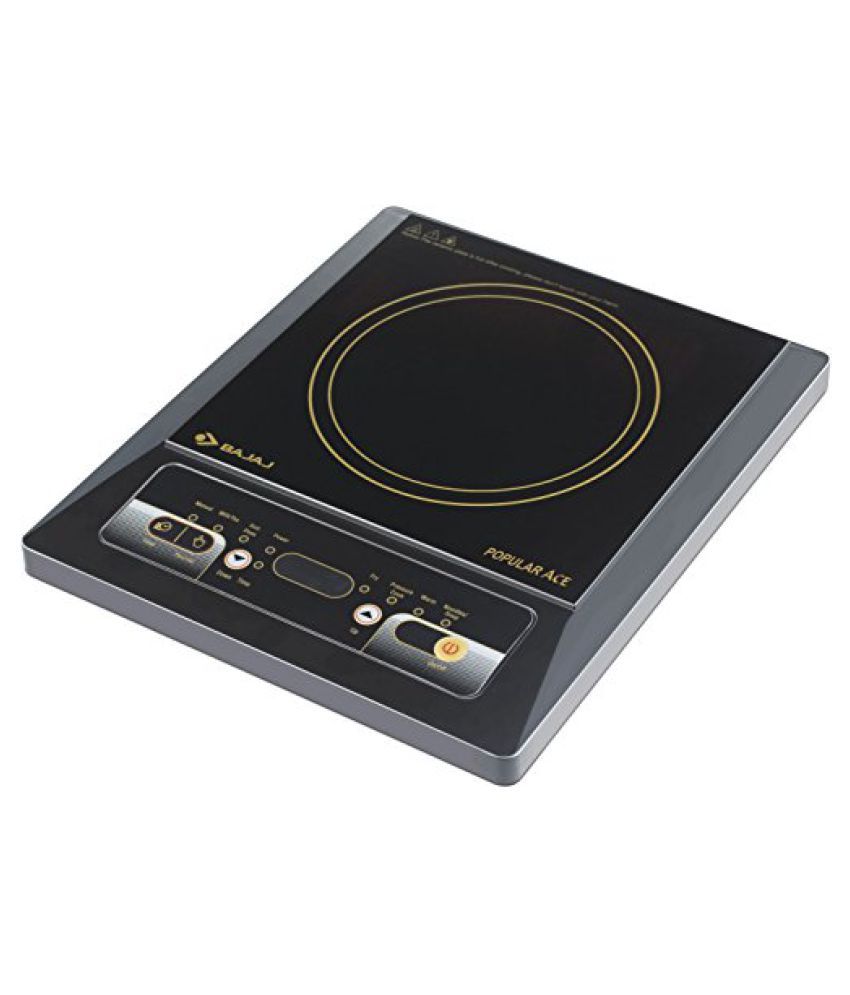 Bajaj Popular Ace 1400-Watt Induction Cooker (Black) Price in India ...