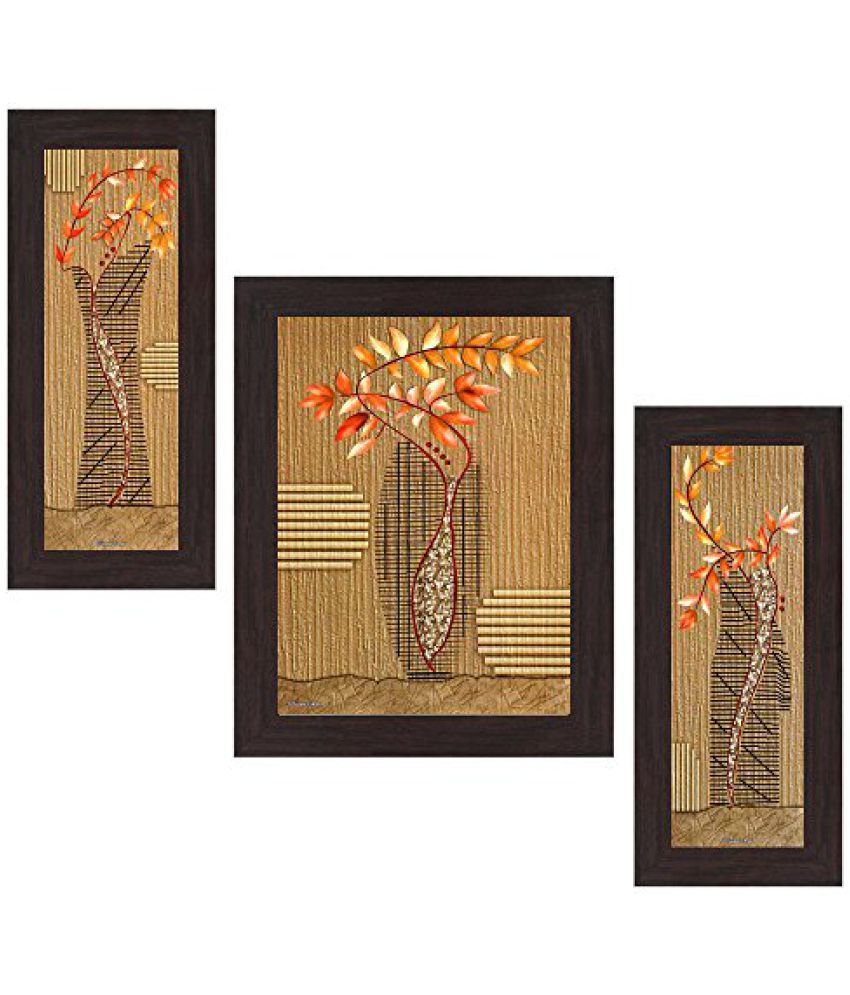 Wens Botanical Mdf Wall Art 14 5 Cm X 29 1 Set Of 3 Wsp Wens Botanical Mdf Wall Art 14 5 Cm X 29 1 Set