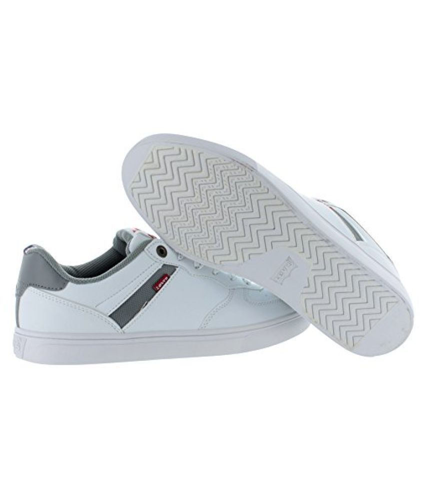 Levis Jeans Jeffrey Mens Court Sneakers Shoes White/Grey 8 D(M) US - Buy  Levis Jeans Jeffrey Mens Court Sneakers Shoes White/Grey 8 D(M) US Online  at Best Prices in India on Snapdeal