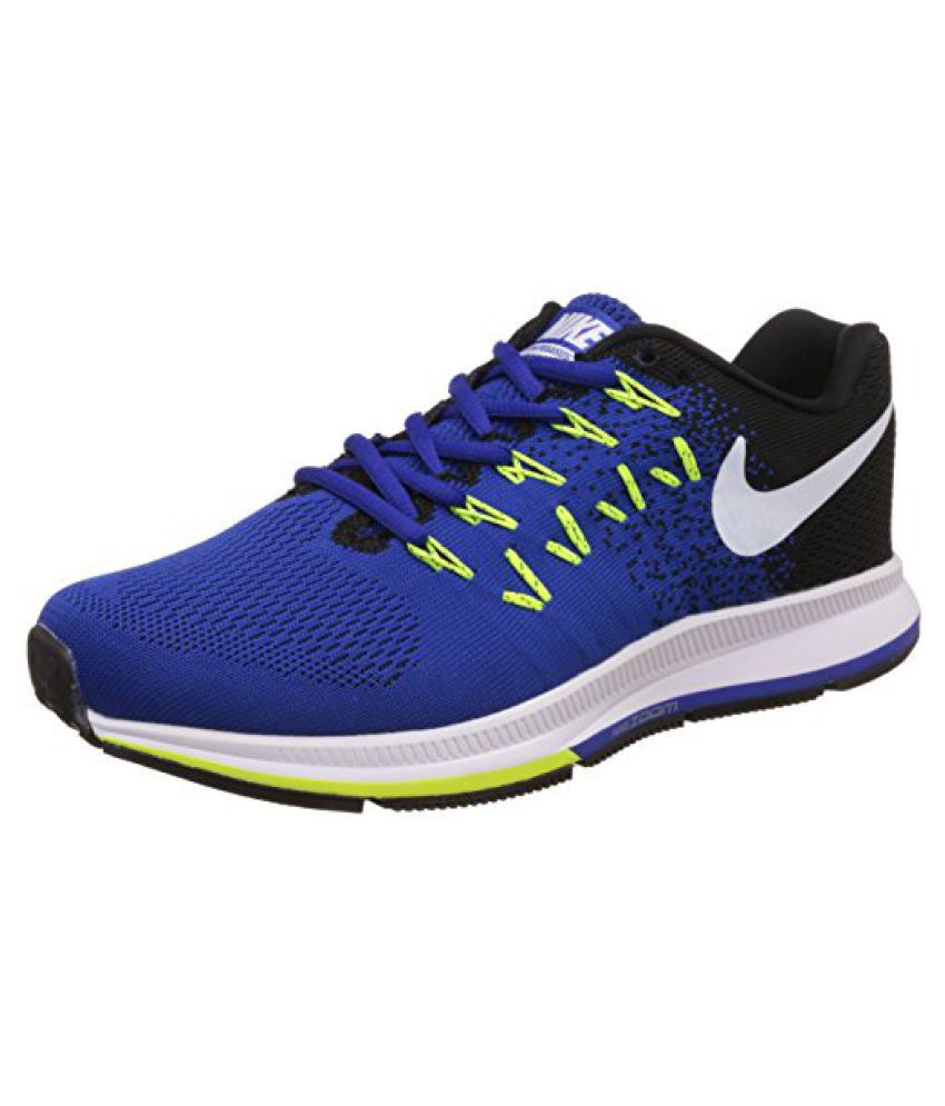 Nike Men's Air Zoom Pegasus 33 Black Running Shoes - 7.5 UK/India ...