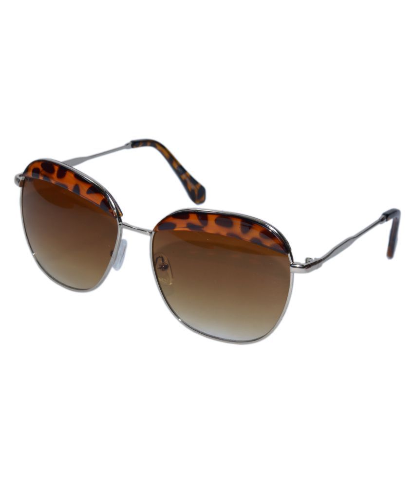     			Peter Jones Brown Oversized Sunglasses ( RD002DA )