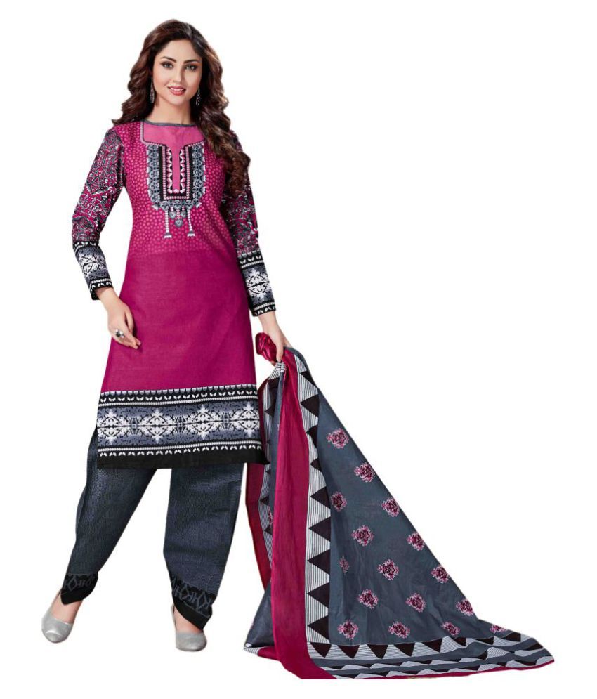 cotton dress material stitching models