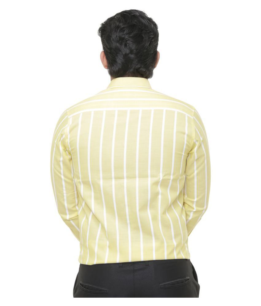 yellow formal shirt combination