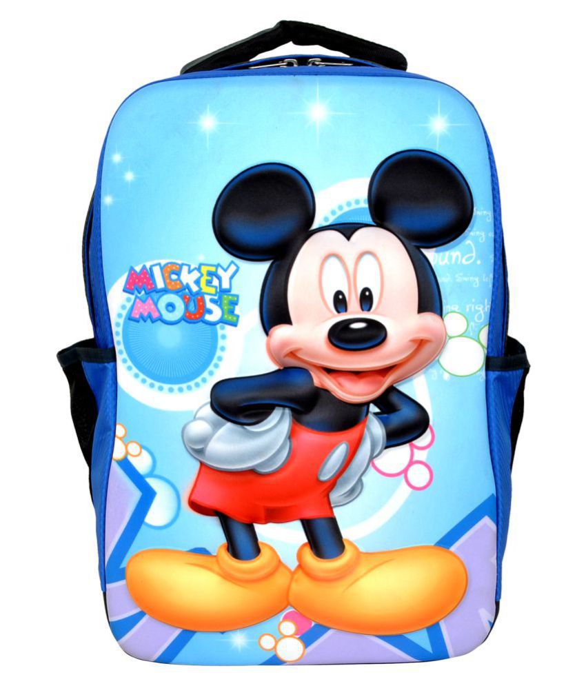 Priority Mickey Mouse 3D School Bag - Buy Priority Mickey Mouse 3D School Bag Online at Low ...