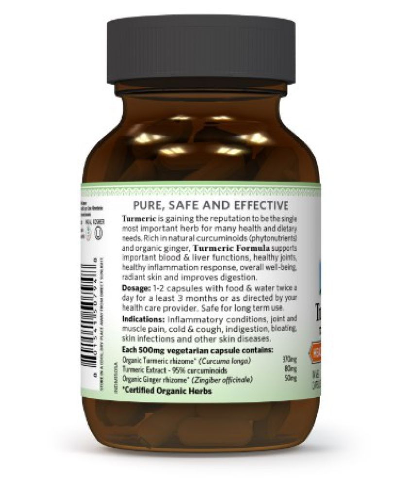 Organic India Turmeric Formula Capsule 60 no.s Buy Organic India