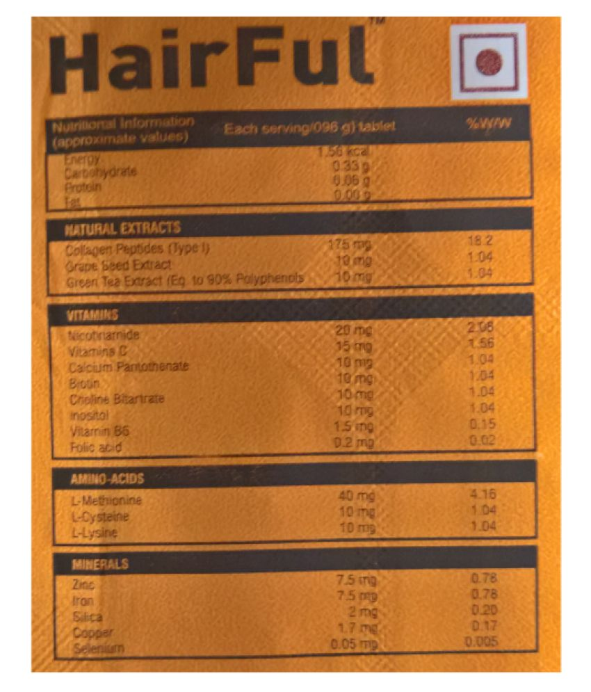 HairFul - Tablets 10  Pack of 3: Buy HairFul - Tablets 10  Pack of  3 at Best Prices in India - Snapdeal