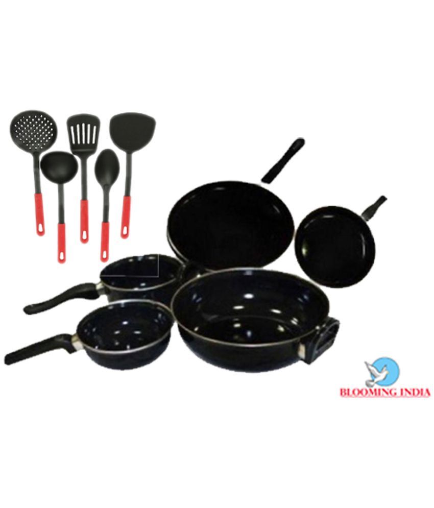 BLOOMING INDIA 11 Piece Cookware Set Buy Online at Best Price in India Snapdeal