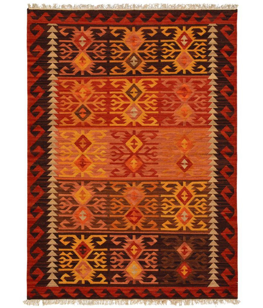 Malabar Carpet Exports Multi Cotton Carpet Traditional 5x8 Ft Buy Malabar Carpet Exports Multi Cotton Carpet Traditional 5x8 Ft Online At Low Price Snapdeal