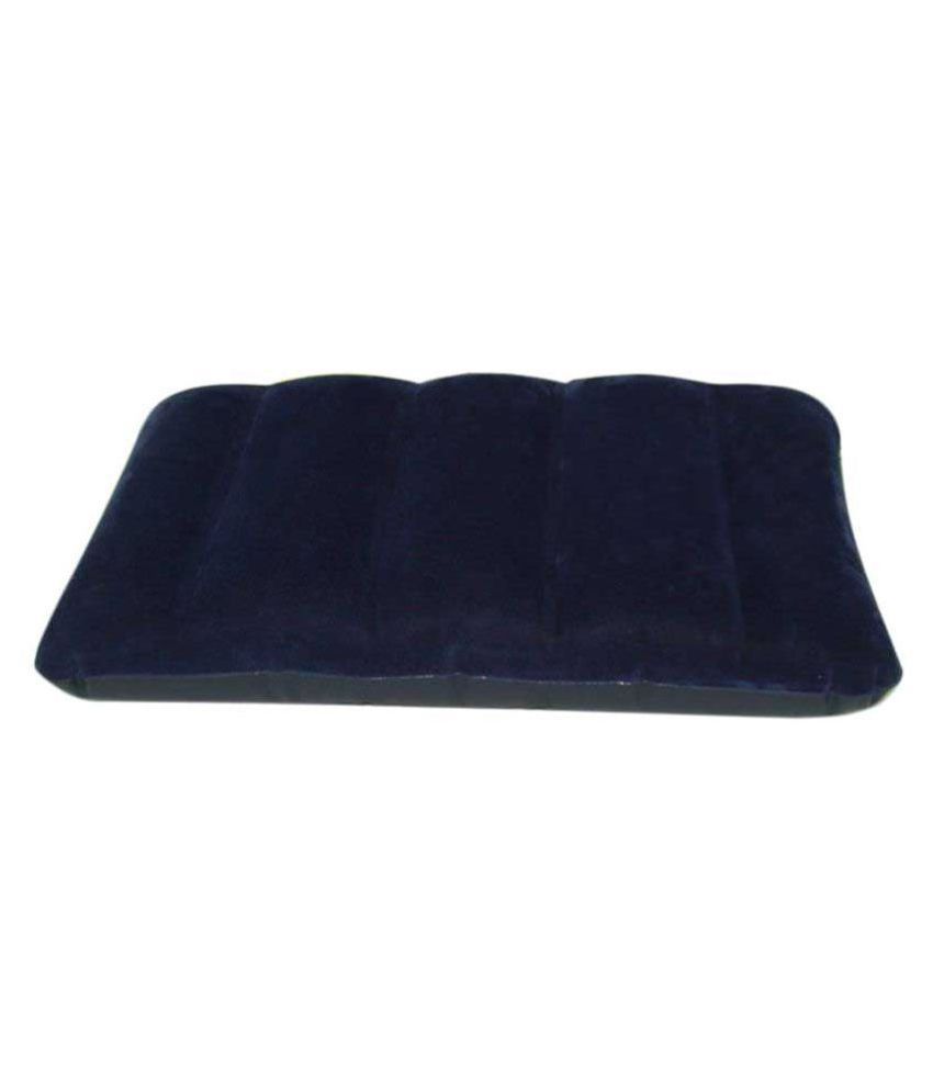     			vaibhavi Soft Comfort Air inflatable Travel Tourist Neck Pillow (Pack of 1)-Blue