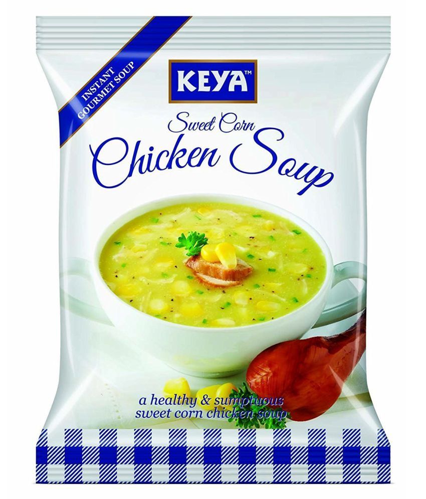Keya Sweetcorn Chicken Instant Soup 52 gm Buy Keya Sweetcorn Chicken