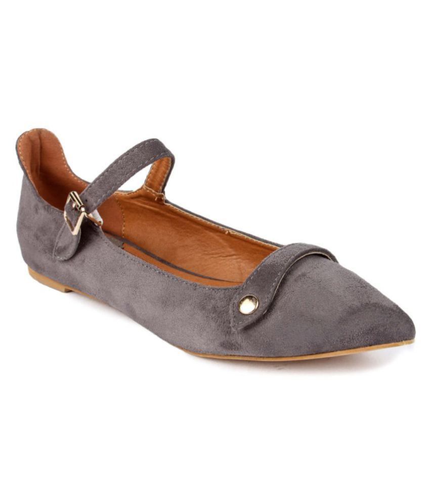 cheap purple flats