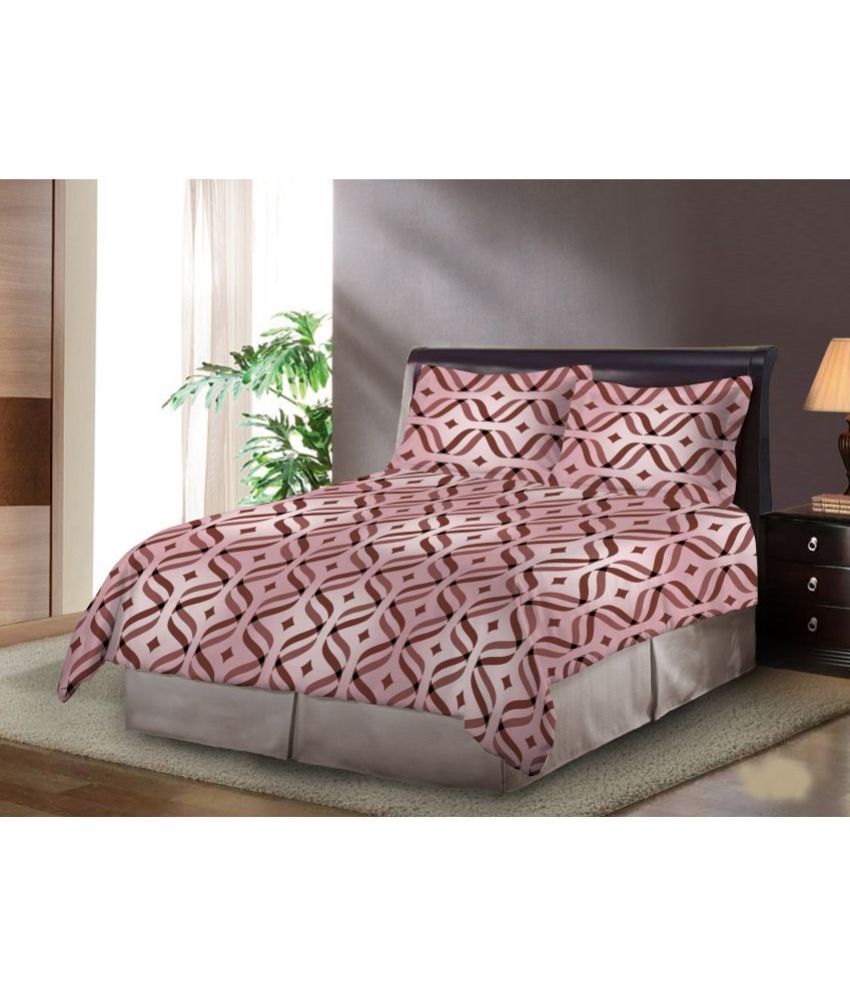 Bombay Dyeing Cotton Double Bedsheet with 2 Pillow Covers Buy Bombay