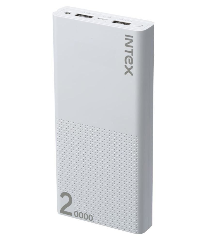     			Intex IT-PB20k 20000 mAh Li-Polymer Power Bank White