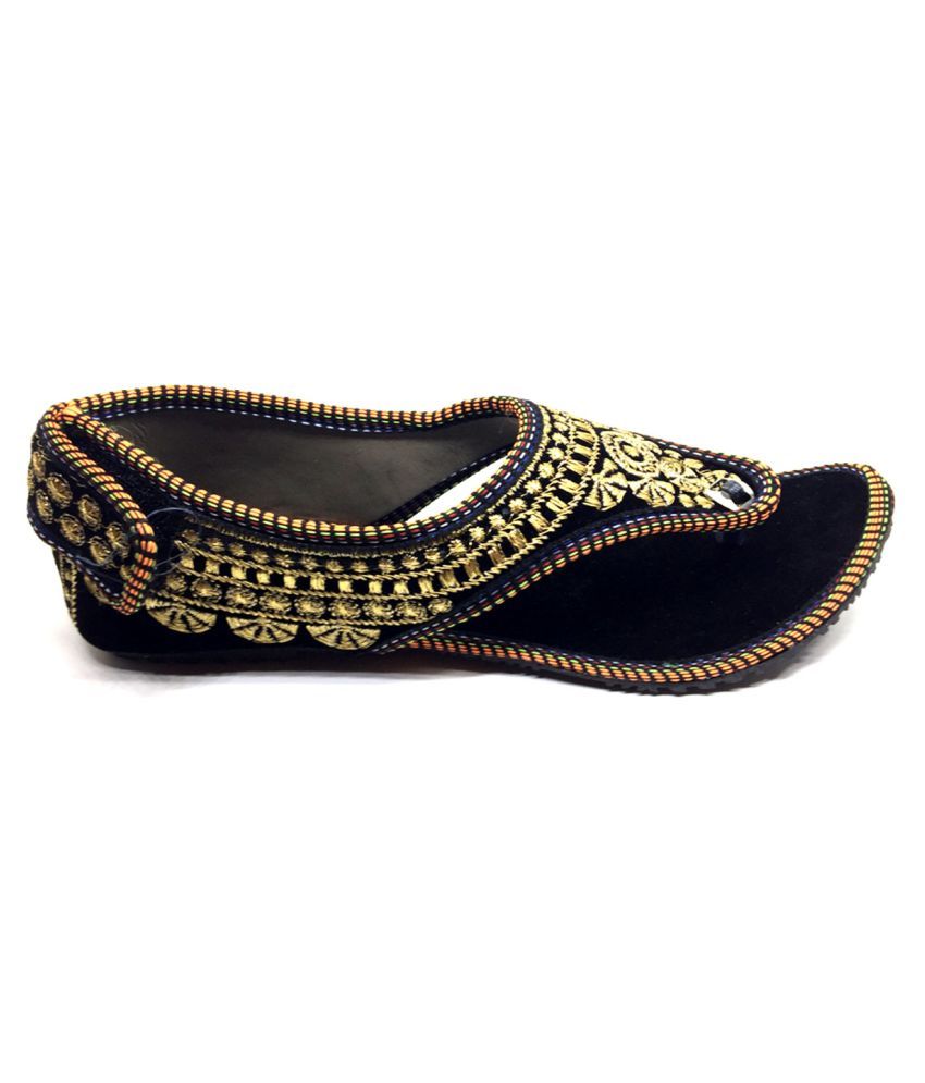 gold slipper shoes