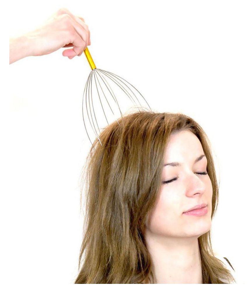 hand held scalp head massager