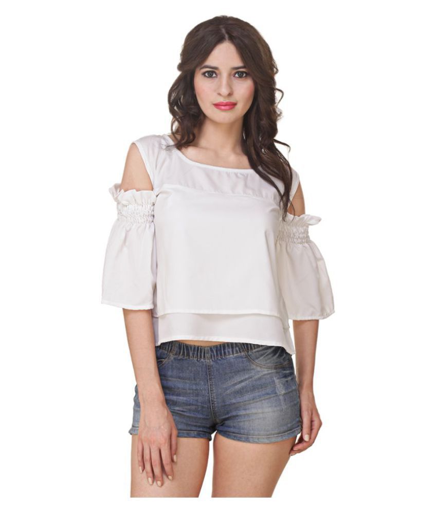 Hipe Poly Cotton Crop Tops - Buy Hipe Poly Cotton Crop Tops Online at ...