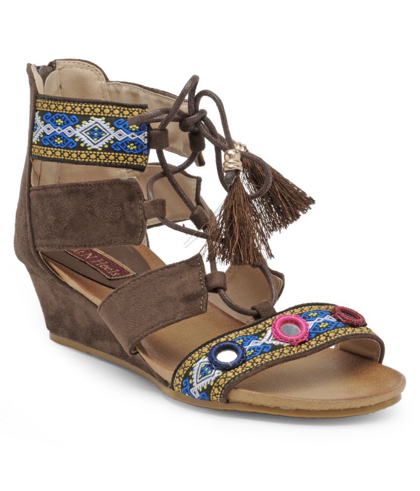 flat n heels wedges
