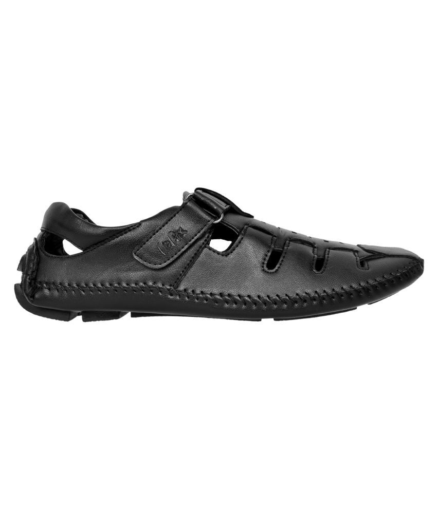 lee fox loafers black