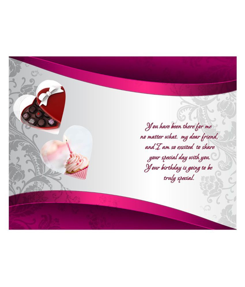 Happy Birthday To A Very special Friend Greeting Card Happy Birthday To A Very special Friend Greeting Card
