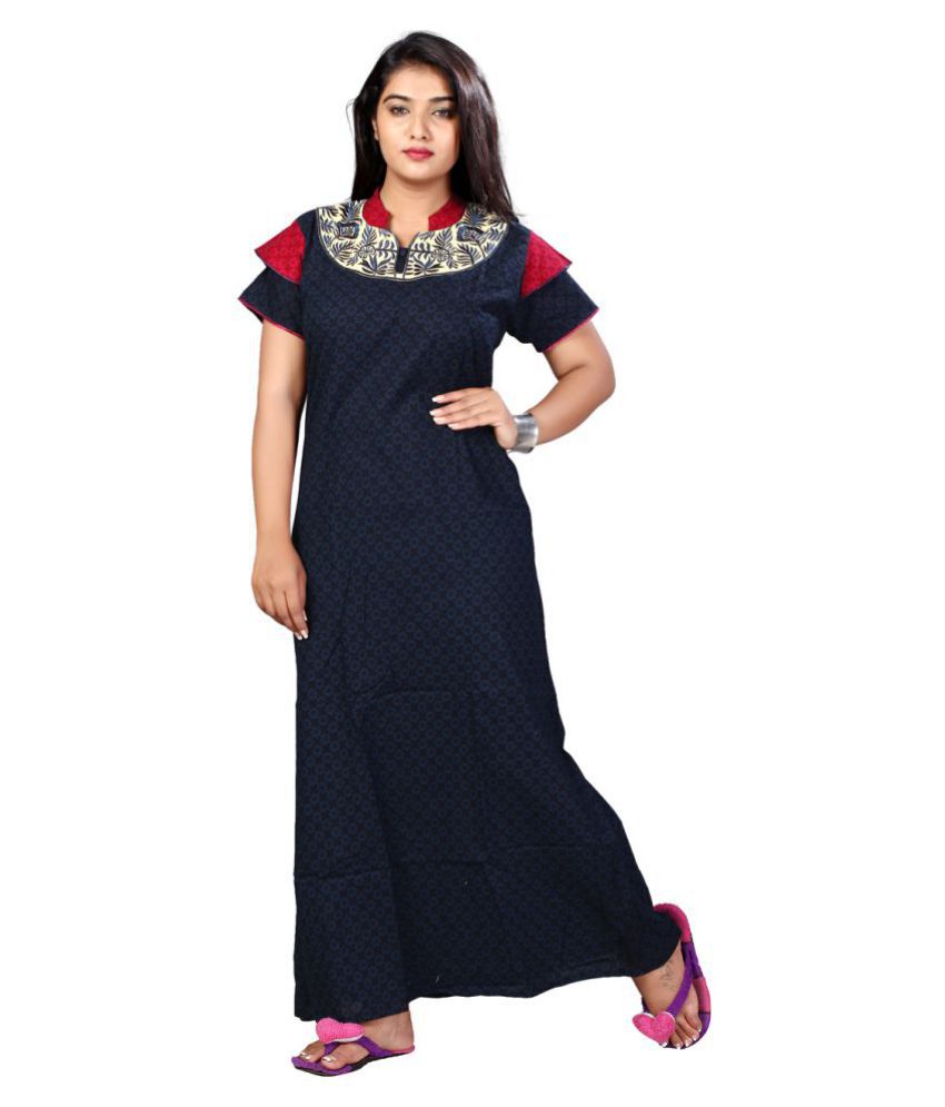 Buy BAILEY Cotton Nighty & Night Gowns Online at Best Prices in India ...