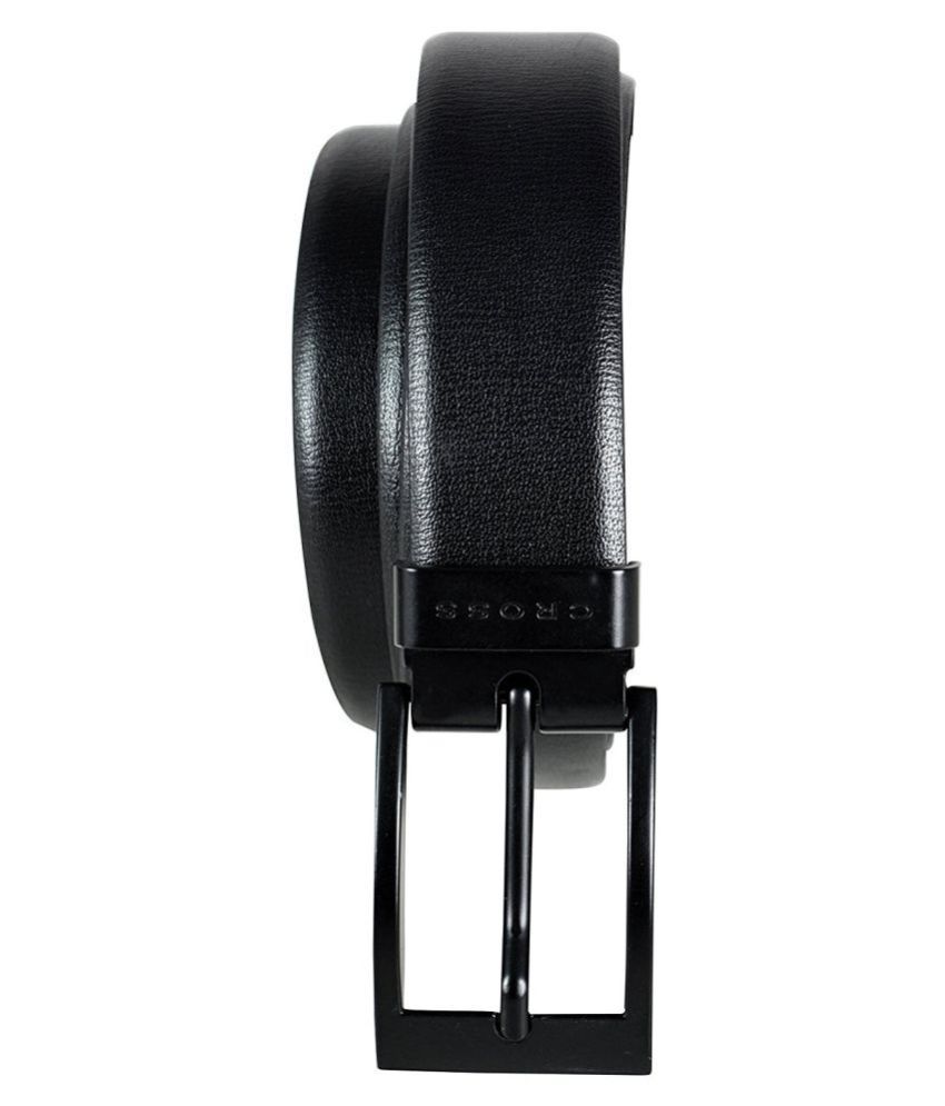 Cross Black Leather Casual Belts: Buy Online at Low Price in India ...