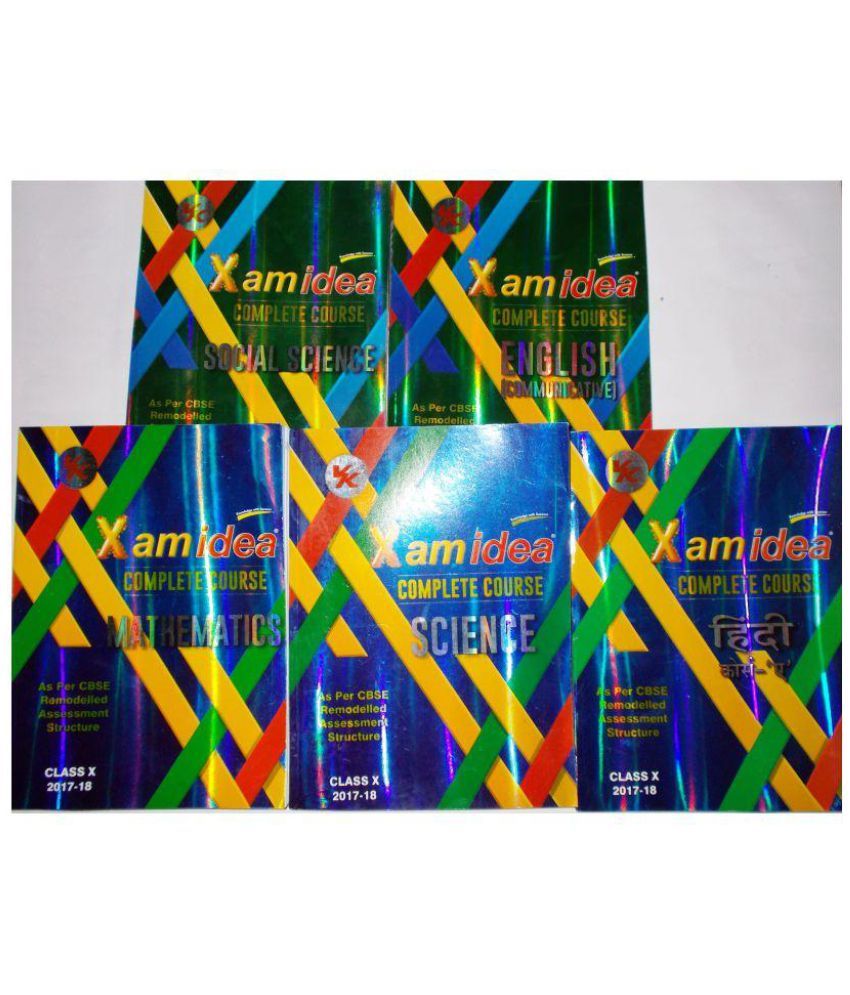 MATHEMATICS, HINDI SET A. CLAS IDEA SST, OF OF SCIENCE, Eng XAM BOOKS A, 10  FOR