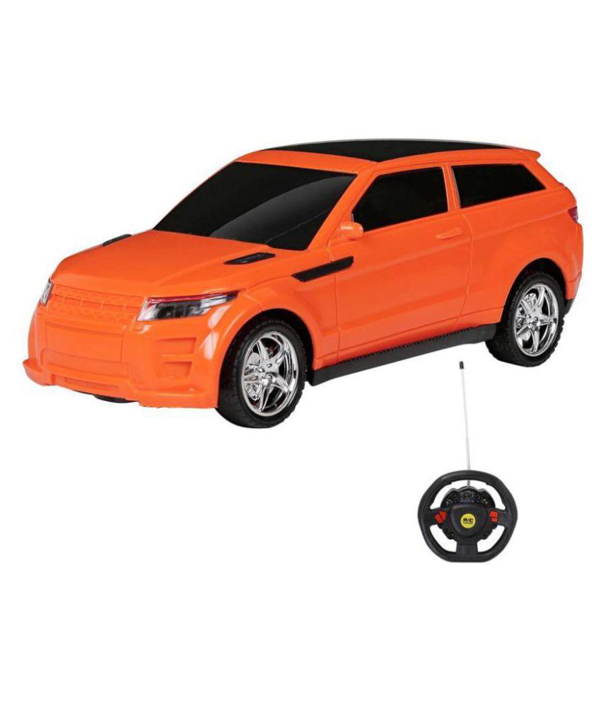     			Shy Products Full Fuctional with small steering Remote Control Car, Orange
