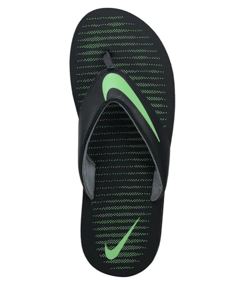 nike 1 black thong flip flop