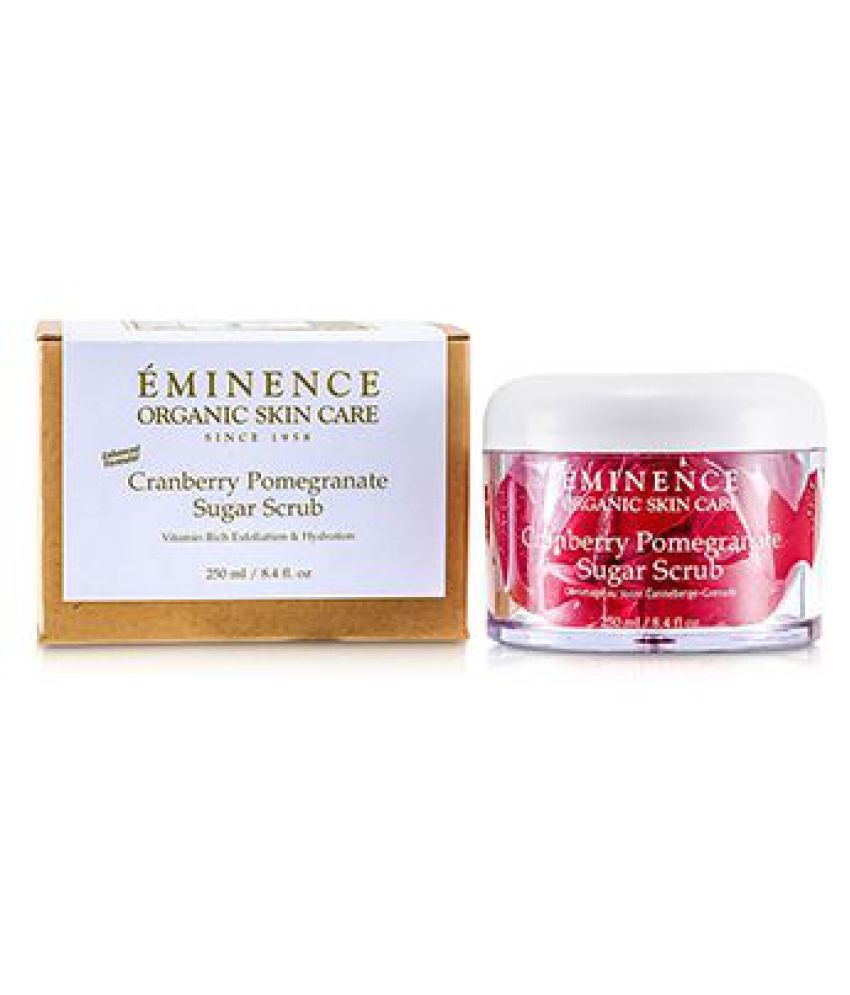 eminence face scrub