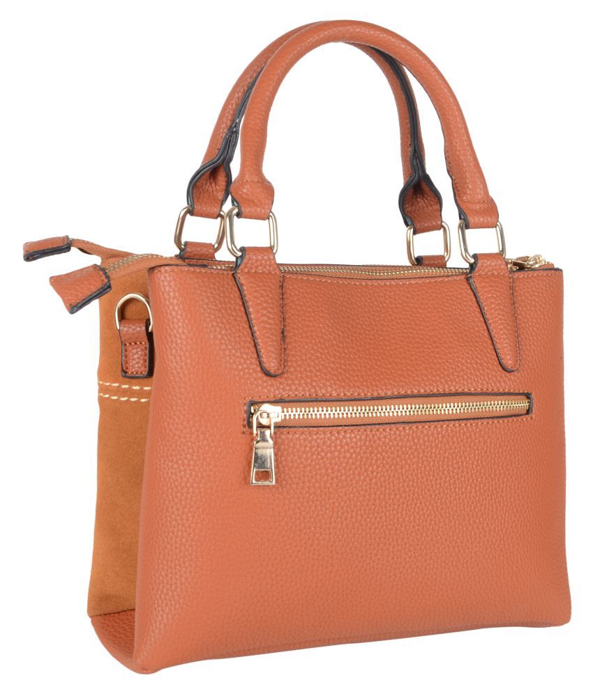 fiona leather satchel