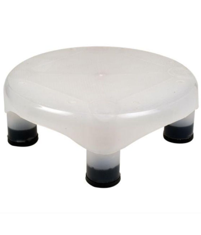 small round step stool
