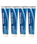 LILIUM Herbal Regular Shaving Cream 120 gm Pack of 4