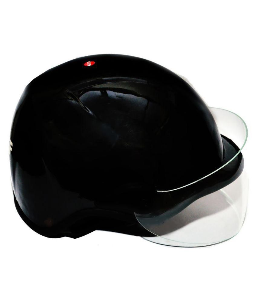 helmet with lock hole