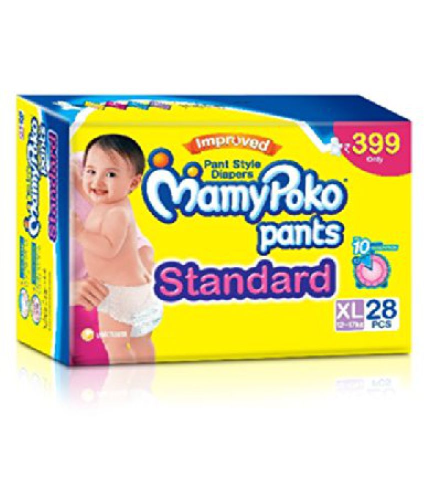 Buy MamyPoko Pant Style Extra Large Size Diapers 14 Count Online at Low  Prices in India  Amazonin